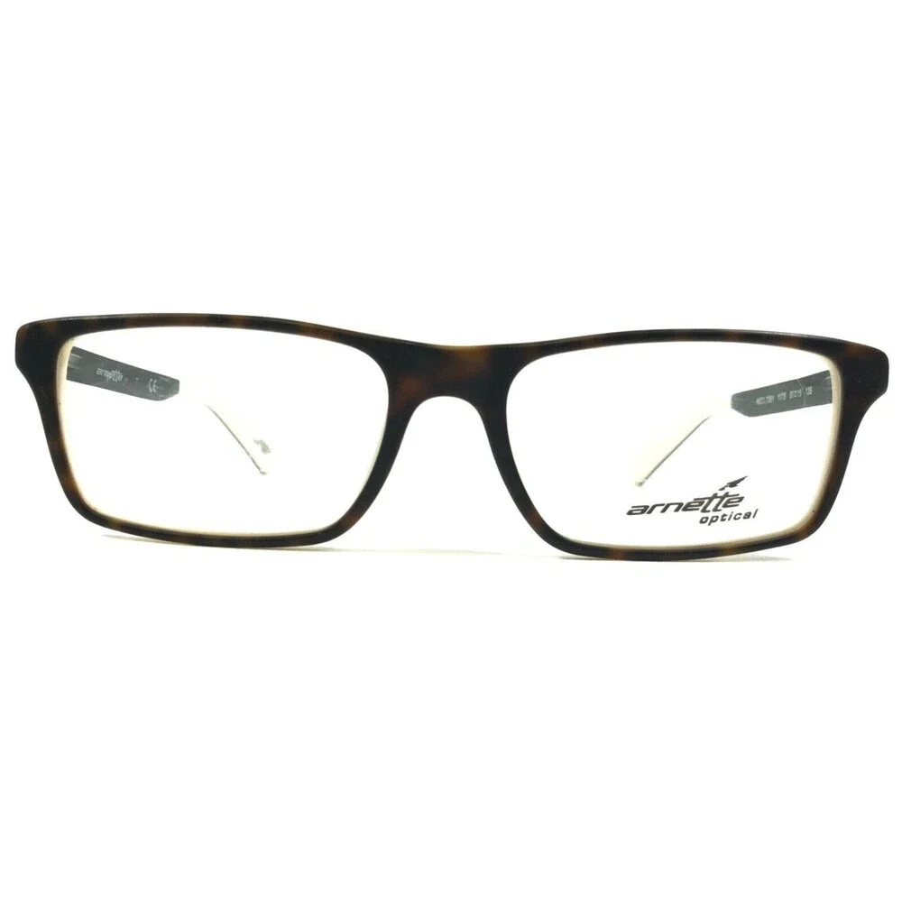 Arnette Eyeglasses Frames MOD.7051 1175 Tortoise Ivory Rectangular 51-16-135